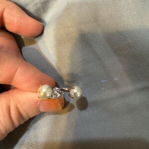 It’s Pearl Time Elegant Silver Pearl Ring